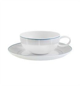 Orquestra Tea Cup & Saucer By Vista Alegre