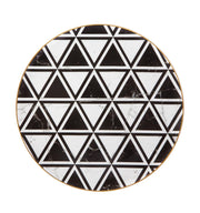 Carrara Marble /Chevron Charger By Vista Alegre