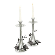 Black Orchid Candle Sticks By Michael Aram