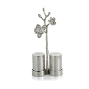 White Orchid Salt & Pepper Set By Michael Aram