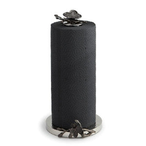Black Orchid Paper Towel Holder By Michael Aram