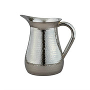 Hammered Stainless Steel Pitcher By Elegance