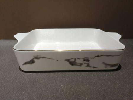 Marble Pattern Serving Pieces