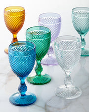 Bicos Water Goblets By Vista Alegre, Set of 4