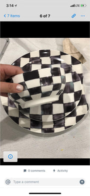 Checkerboard Dinnerware