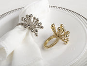 Fireworks Napkin Ring By Saro
