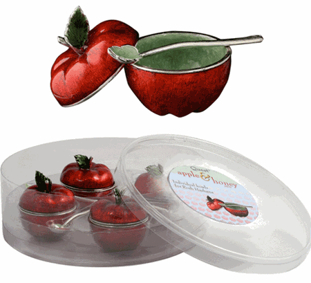 Apple Individual Honey Dish By Quest