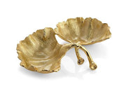 New Leaves By Michael Aram Ginkgo Double Compartment Dish