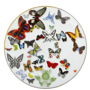 Butterfly Parade By Christian Lacroix for Vista Allegre Salad/ Dessert Plate