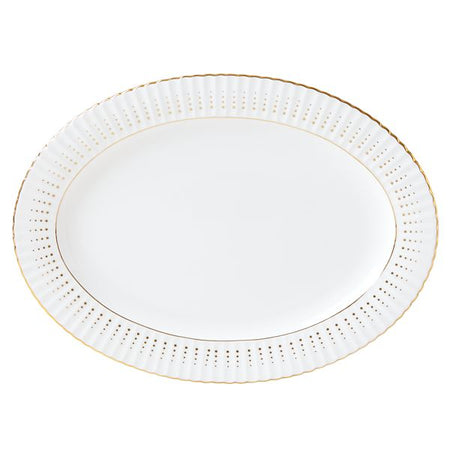 Golden Waterfall By Lenox 13" Oval Platter