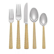 Palm Flatware 5 Piece Place Setting By Michael Aram