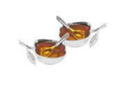 Apple Honey / Salt Dish, Set of 2
