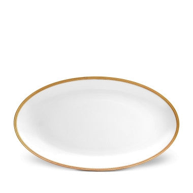 Soie Tresse`e (Braid) Large Oval Platter By L'Objet