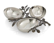 Olive Branch Triple Compartment Dish By Michael Aram