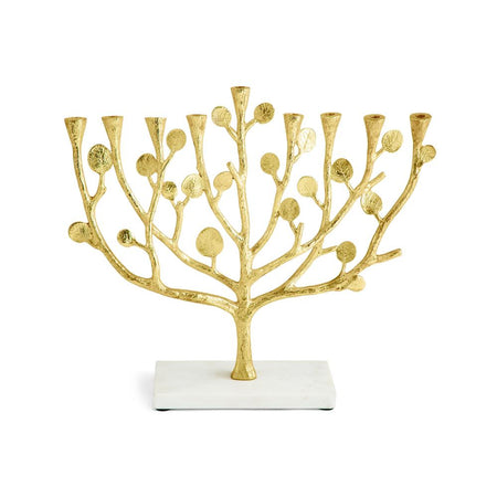 Botanical Leaf Menorah By Michael Aram