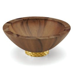 Truro Wooden Salad Bowl By Michael Wainwright