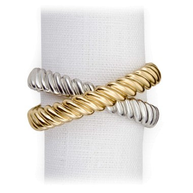 Deco Twist Napkin Jewels By L'Objet, Set of 4