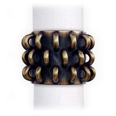 Tulum Napkin Jewels By L'Objet, Set of 4