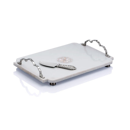 Palace Cheese Board (Challah)  With Cheese Knife By Michael Aram