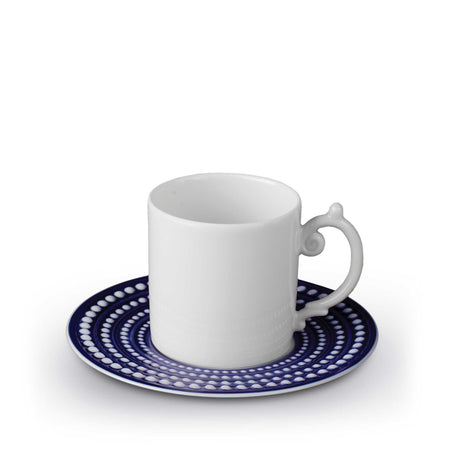 Perlee Espresso Cup and Saucer By L'Objet