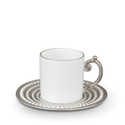 Perlee Espresso Cup and Saucer By L'Objet