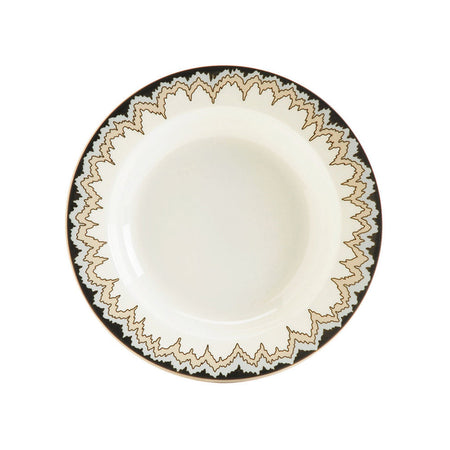 Pickfair Rim Soup Bowl By Kelly Wearstler for Pickard
