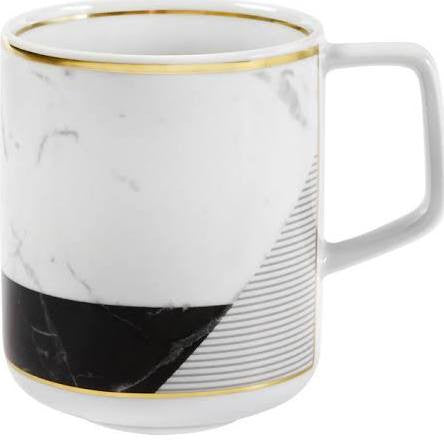 Carrara Marble Mug By Vista Alegre