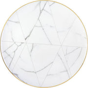 Carrara Marble Dinner Plate By Vista Alegre