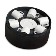 Soie Tresse`e (Braid) Espresso Set of 6 By L'Objet